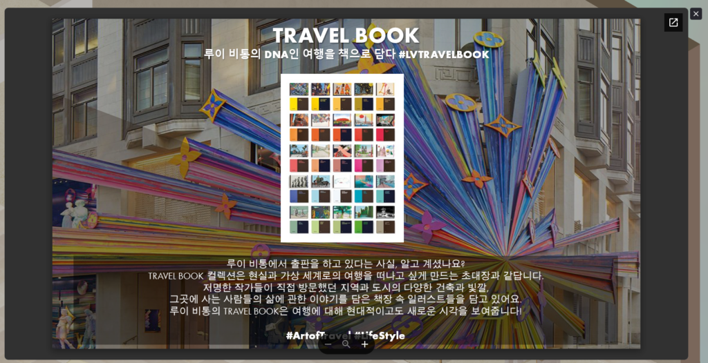 The LV travel book.