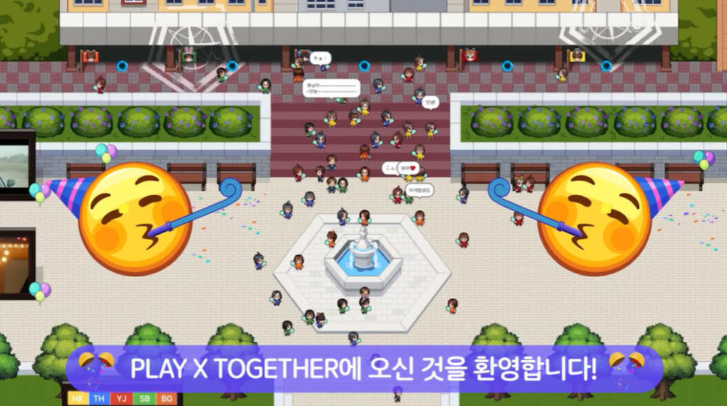 The illusion that you are in Korea - PLAY X TOGETHER ZEP map