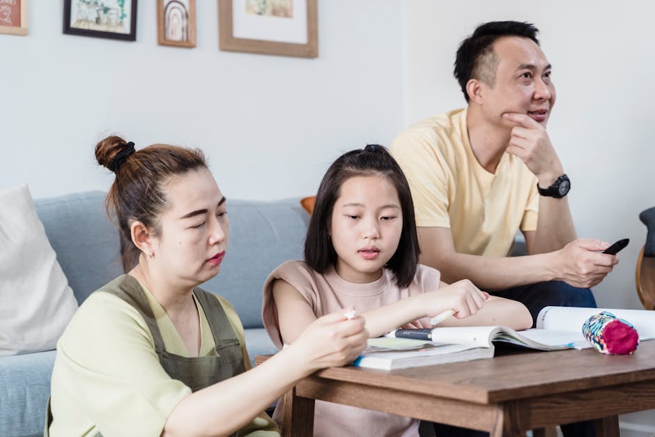 不登校の中学生を支える家庭での対話